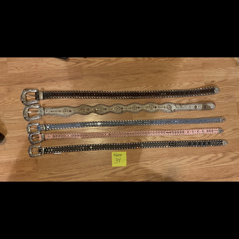 KIPPYS  BELTS   sizes 28 - 38  BLING IT ON !!! - Picture 6 of 16